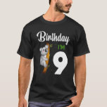 Camiseta Koala Birthday 9th Girl Kids Bo, 9 Anos<br><div class="desc">Koala, Aniversário, 9ª Rapariga, 9 Anos, Miúdos Koalas.</div>