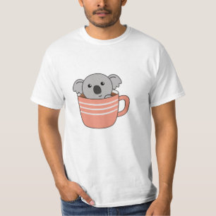 Camiseta Koala Café Café Xícara Cuecas Koalas