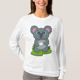 Camiseta Koala com café