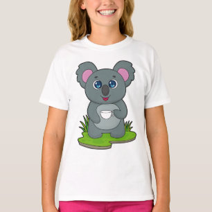 Camiseta Koala com café