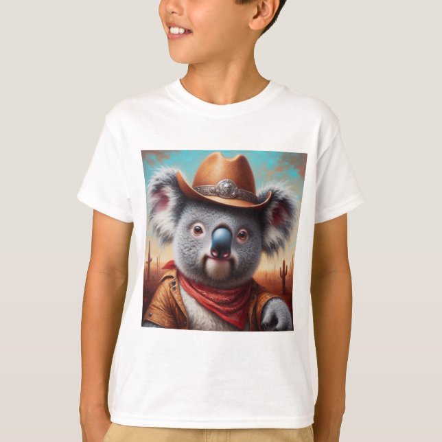 Camiseta Koala Cowboy (Frente)