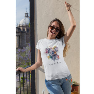 Camiseta Koala Cudles em cores, personalizado