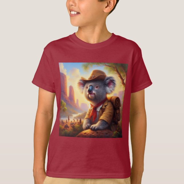 Camiseta Koala Explorer (Frente)