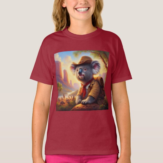 Camiseta Koala Explorer (Frente)