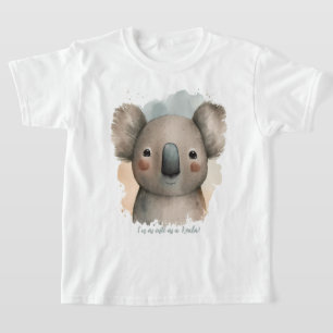 Camiseta Koala fofa personalizada