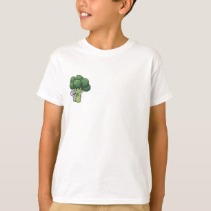 Camiseta Koala Fofo Abraçando Árvore de Brócolis para Crian