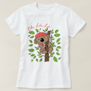Camiseta Koala Francês