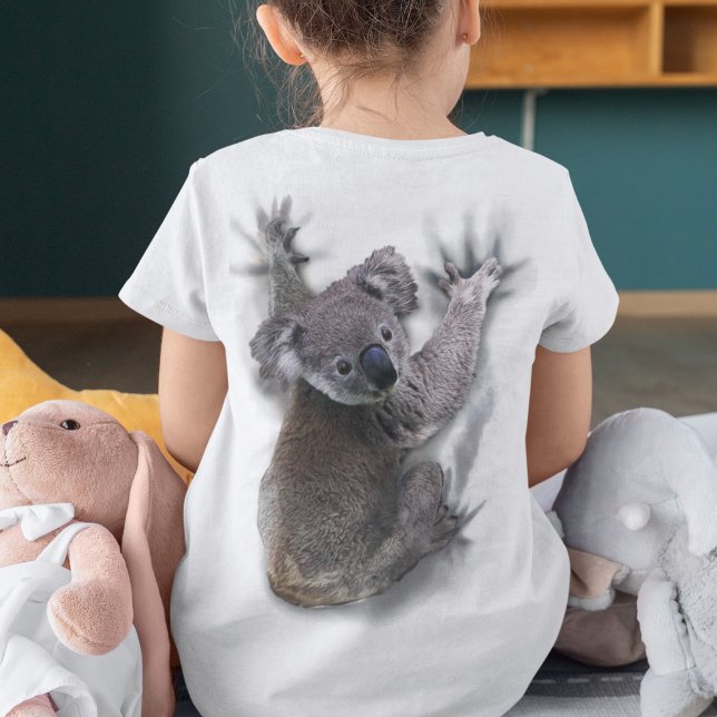 Camiseta Koala Hang No Urso Cóctil Traseiro Da Austrália (Criador carregado)