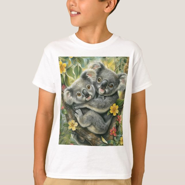Camiseta Koala Love Kids (Frente)