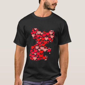 Camiseta Koala Lover Cute Love Hearts Casais