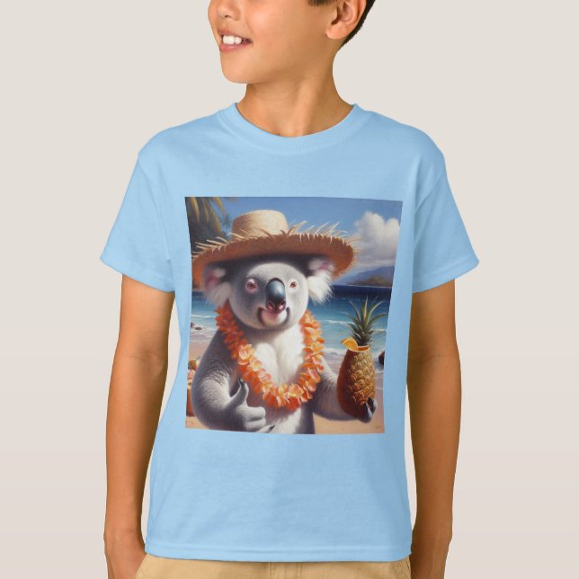 Camiseta Koala Luau (Frente)