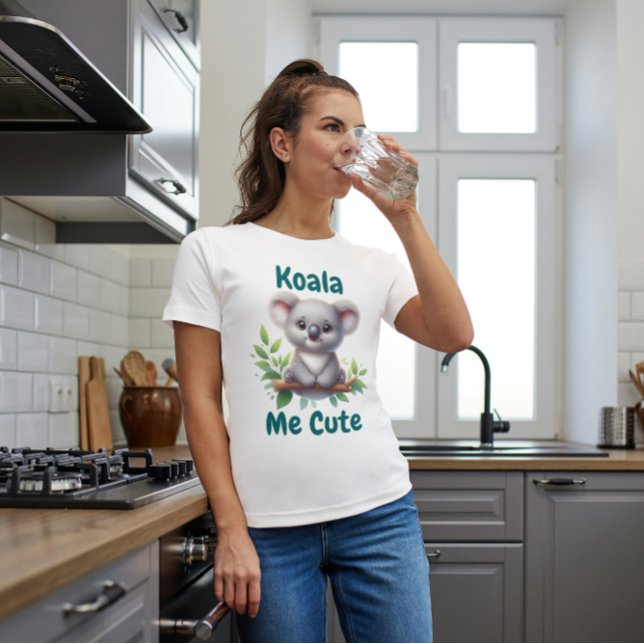 Camiseta Koala Me Cute  (Criador carregado)