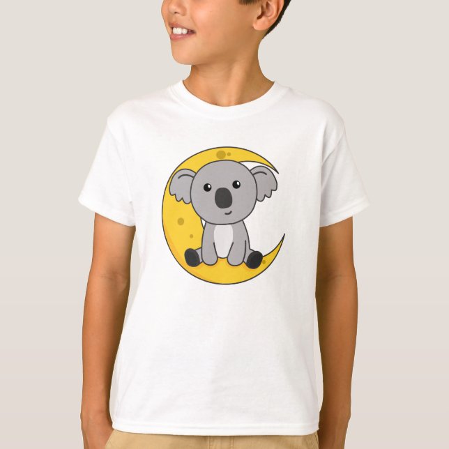 Camiseta Koala Moon Good Night Koalas Cuecas (Frente)
