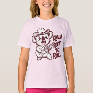 Camiseta Koala Music Rock'n'roll