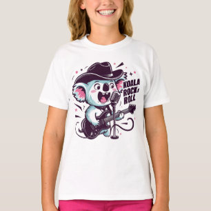 Camiseta Koala Music Rock'n'roll