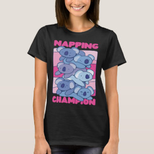 Camiseta Koala Napping Champion