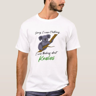 Camiseta Koala Nature Willife Engraçado Dizendo Urso Koala
