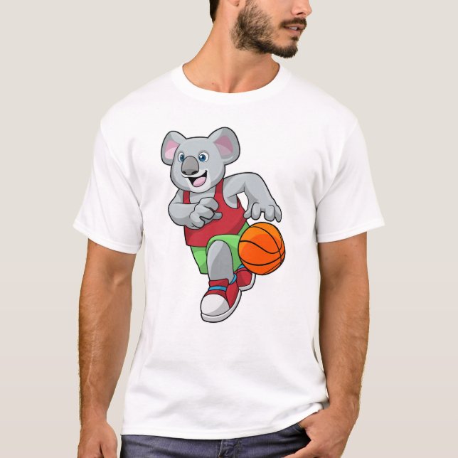 Camiseta Koala no basquetebol (Frente)