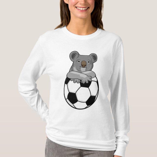 Camiseta Koala no futebol (Frente)