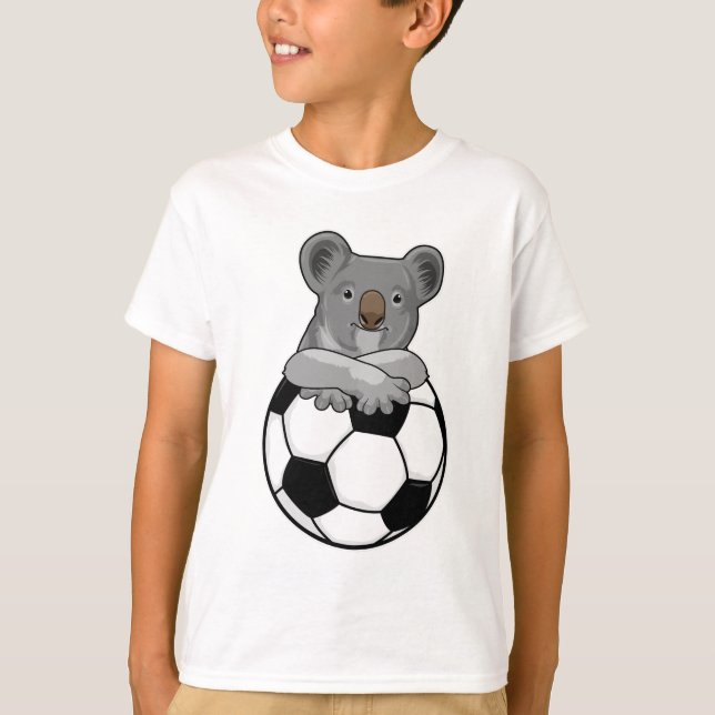 Camiseta Koala no futebol (Frente)