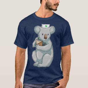 Camiseta Koala Nurse Notepad