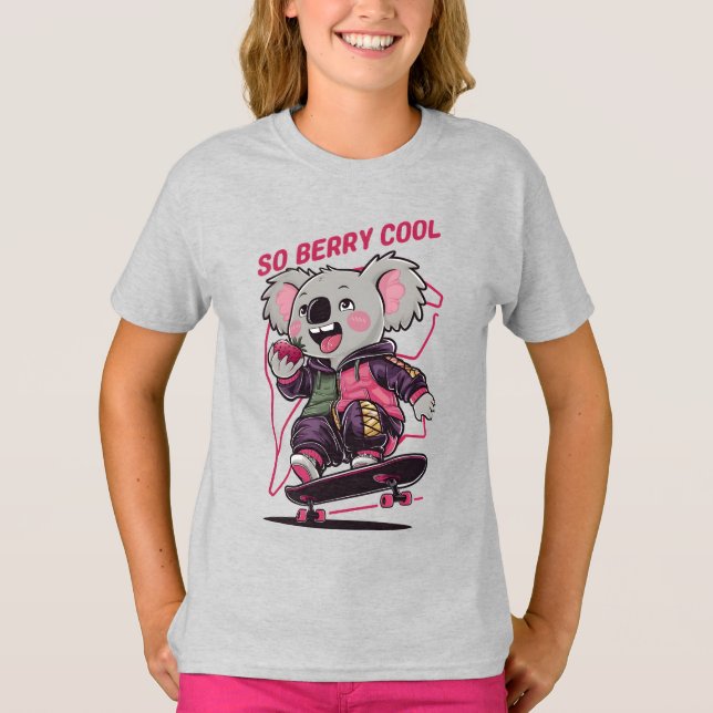 Camiseta koala So Berry Legal Retro Strawberry (Frente)