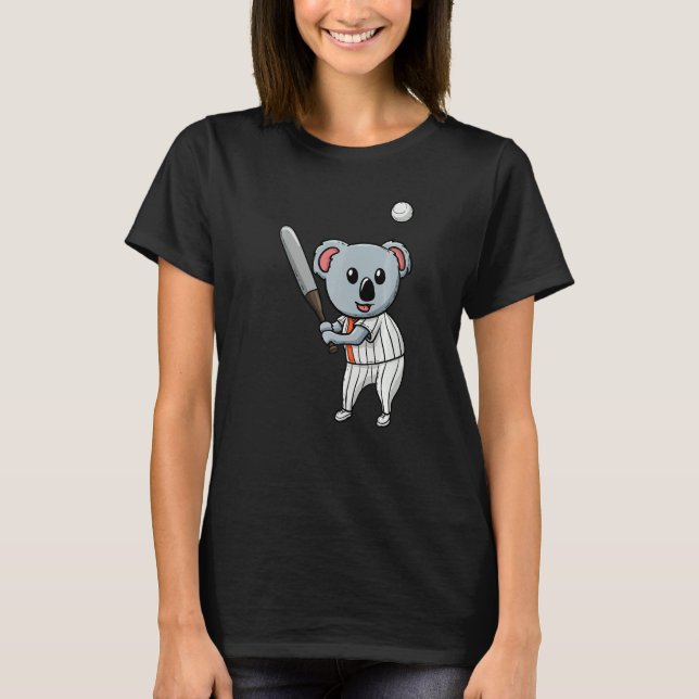 Camiseta Koala Whisperer Animal Sport  Baseball Team (Frente)