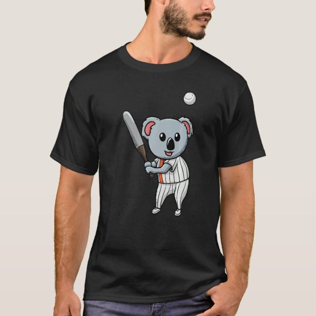 Camiseta Koala Whisperer Animal Sport  Baseball Team (Frente)