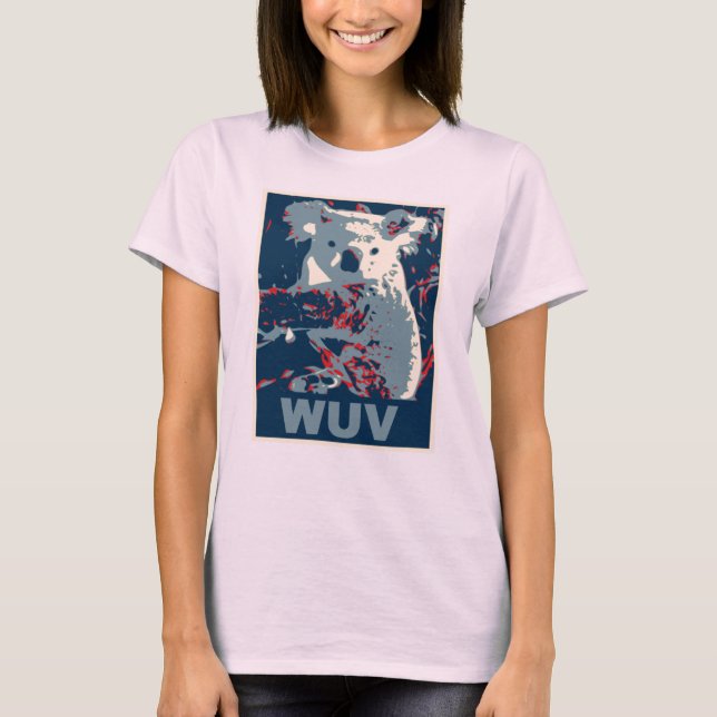 Camiseta koala wuv (Frente)