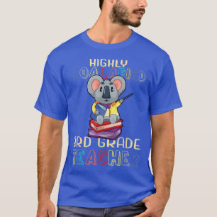 Camiseta Koalafied 3rd Grade Teacher Back To School Koala B
