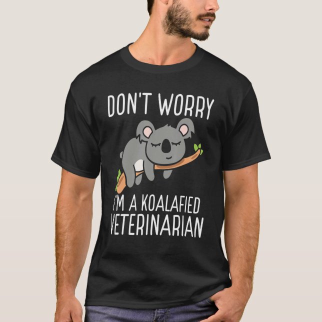Camiseta Koalafied Veterinarian Appreciation Vet Tech Essen (Frente)