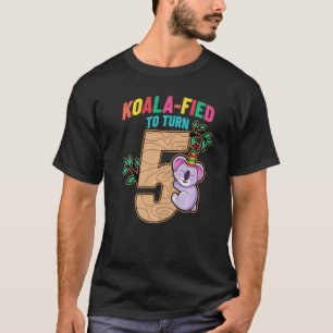 Camiseta Koalafil Transformou 5 Festas de aniversário De 5 