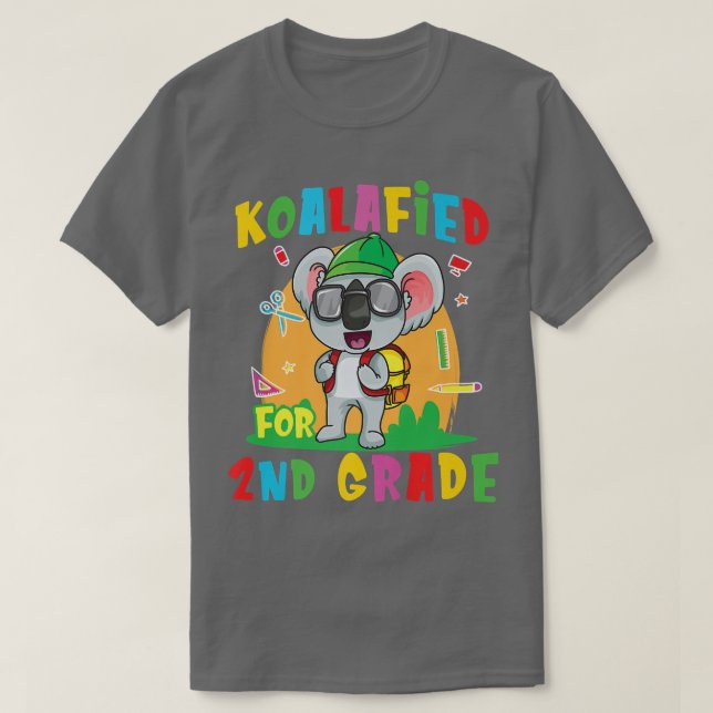 Camiseta Koalaificado Para segundo De Volta Para O Urso De  (Frente do Design)