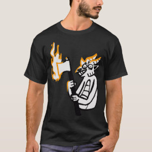 Camiseta Kobold com um machado