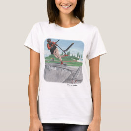 Camiseta Kobold Kick Patinete Tricks Fantasy Art T-shirt