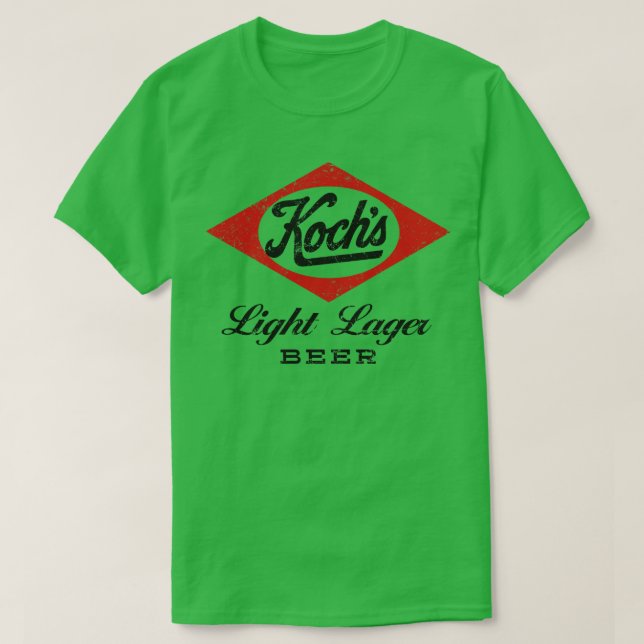Camiseta Kochs Light Lager (Frente do Design)