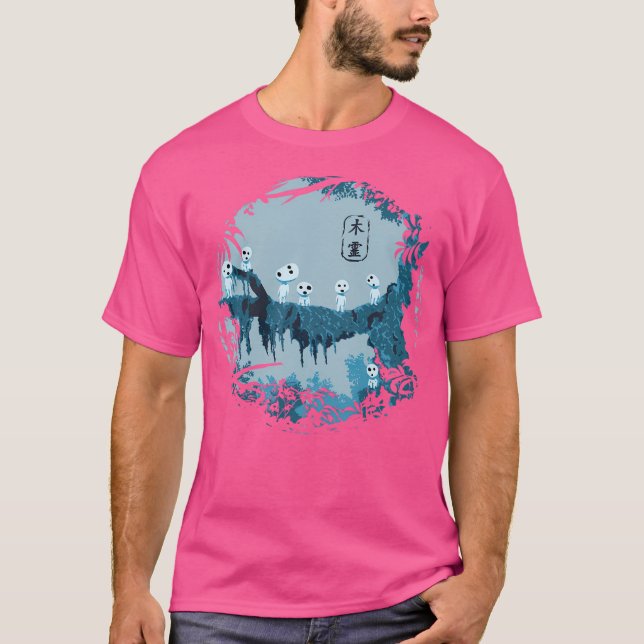 Camiseta Kodama Studio Ghibli (Frente)