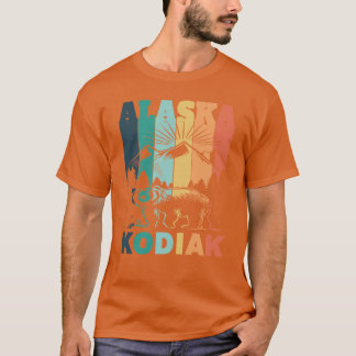 Camiseta Kodiak Alasca Vista da Montanha