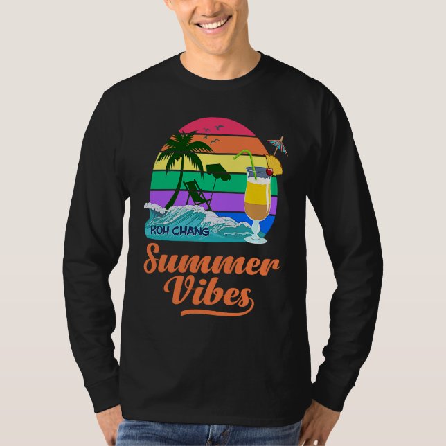 Camiseta Koh Chang Thailand Phuket Souvenir Pattaya  Bangko (Frente)