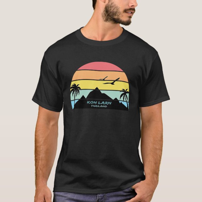 Camiseta Koh Larn Thailand Phuket Souvenir Pattaya  Bangkok (Frente)