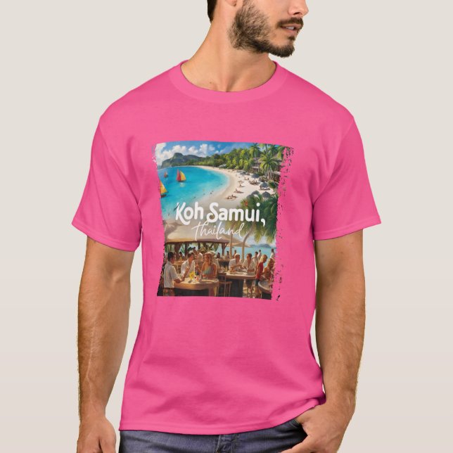 Camiseta Koh Samui, Tailândia (Frente)