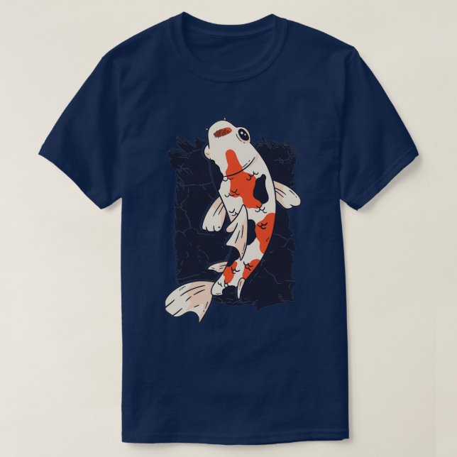 Camiseta Koi 2 (Frente do Design)