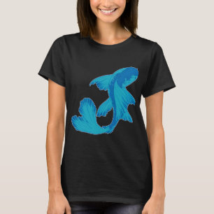 Camiseta Koi Azul