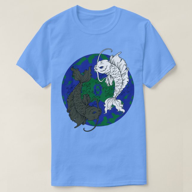 Camiseta Koi Carp (Frente do Design)
