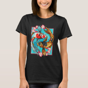 Camiseta Koi Carp Fish Nishikigoi - Cherry estético