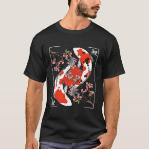 Camiseta Koi Carp Fish Nishikigoi - Cherry estético