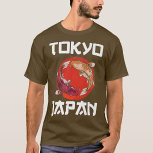 Camiseta Koi Carp Fishkeeper Peixe Japonês Sobre Tóquio Ja
