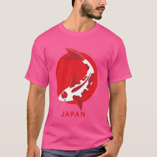 Camiseta Koi Carp Japan Tancho Nishikigoi Fish Pond Water G