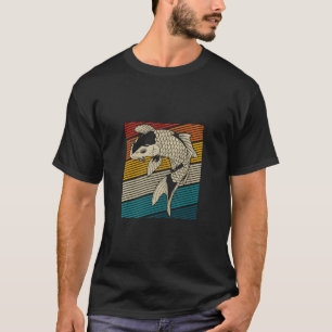 Camiseta Koi Carp Vintage Nishikigoi Japan Pond Japão