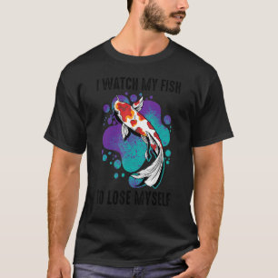 Camiseta Koi, Eu Vejo Meu Peixe Para Me Perder De Inspiraçã